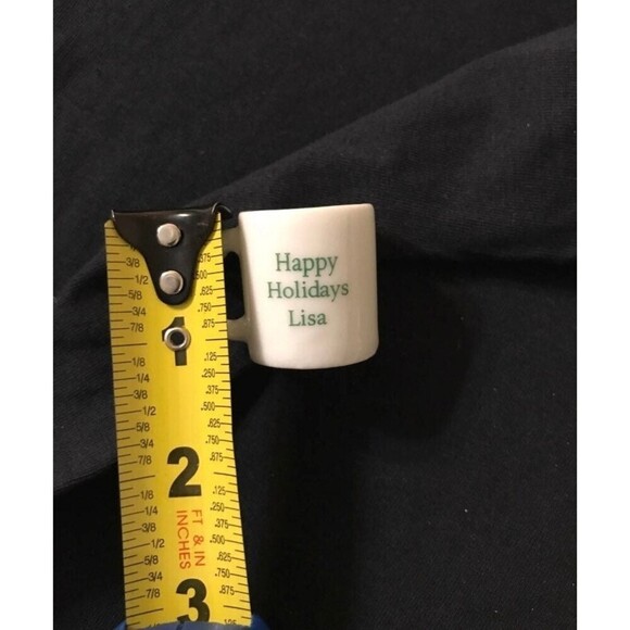Personalized Holiday Miniature Mug Lisa - Picture 3 of 4